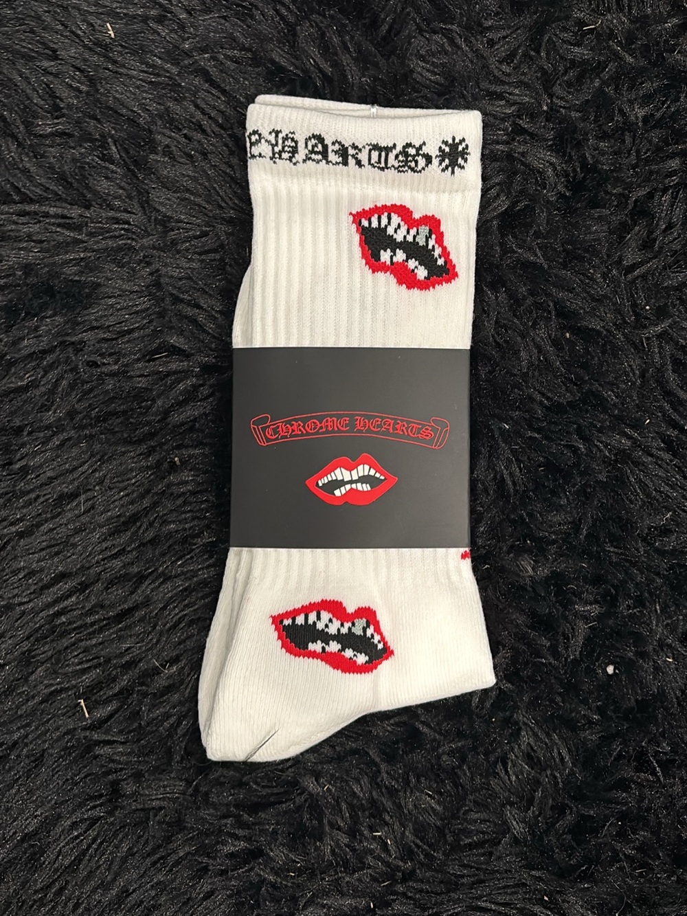 Chrome Hearts White Socks